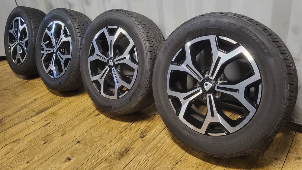 Felgi Koła Dacia 17" 5x114,3 z oponami 215/60 R17 Duster Nissan Qashqai