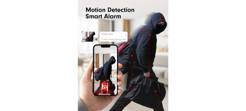 Mini kamera szpiegowska Wi-Fi 4K HD Braload CB71