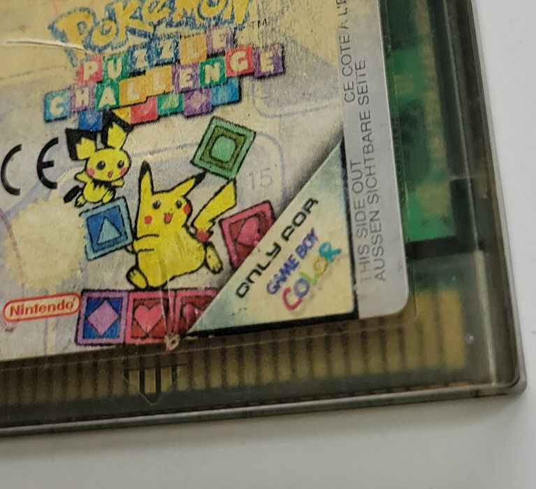 Pokémon NINTENDO Game Boy pal ing (pilha nova)