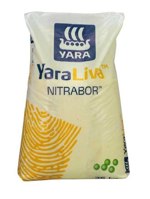 Nawóz YaraLiva Nitrabor 25 kg | Saletra Wapniowa z Borem | Nawóz pod truskawki | Nawóz pod maliny | nawóz pod wiśnie | nawóz pod jabłonie, pomidory
