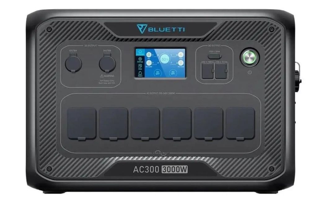 Комплект зарядної станції BLUETTI AC300 + battery module B300K