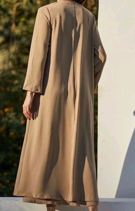 Vestido e casaco duas peças