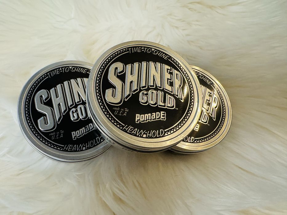 Помада для укладки волос Shiner Gold Heavy Hold Pomade 112мл