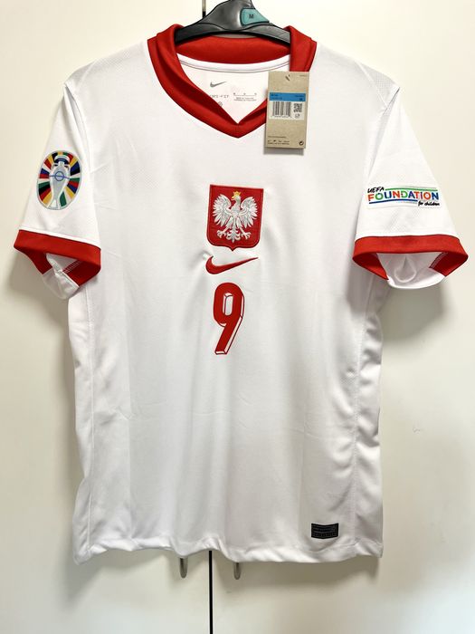 Robert Lewandowski 9 Polska Euro 2024 • Koszulka Reprezentacji
