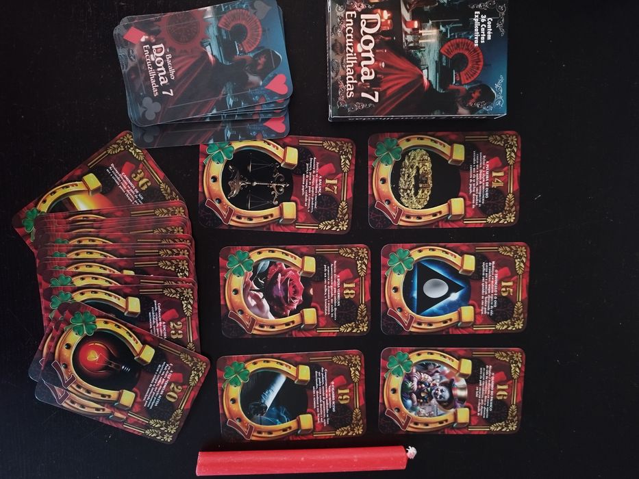 Tarot - Baralho Pomba gira Dona 7 Encruzilhadas
