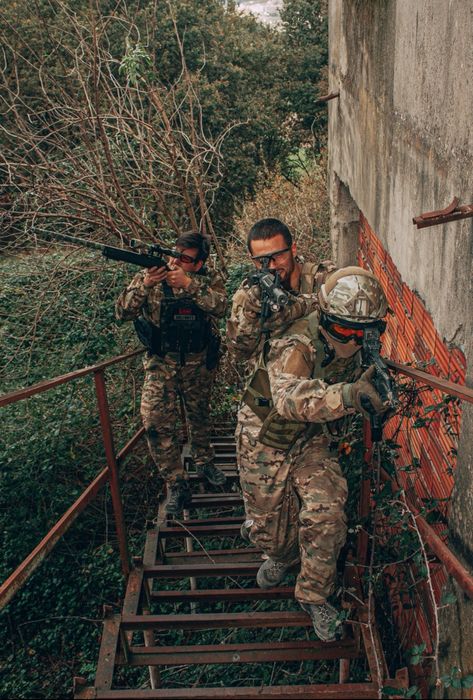 Airsoft, Escalada, Rappel, Canyoning