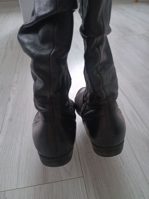 Kozaki 2 szt Lasocki 39 kozaczki lemat wysokie czarne