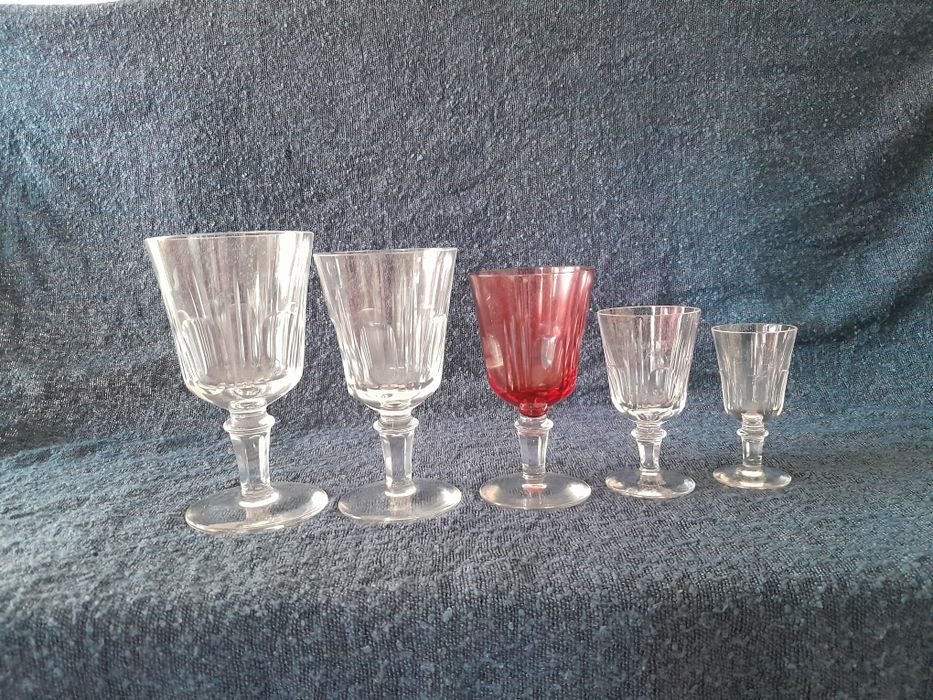 Antique Crystal Glass Service424636036070789121