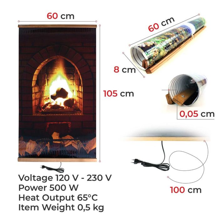 Painel de Aquecimento Infravermelho