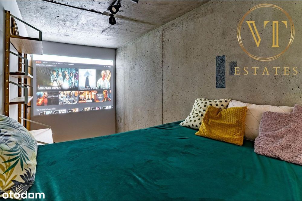 Mieszkanie 3-pokojowe z wanną i chillout roomem | ok. Sky Tower