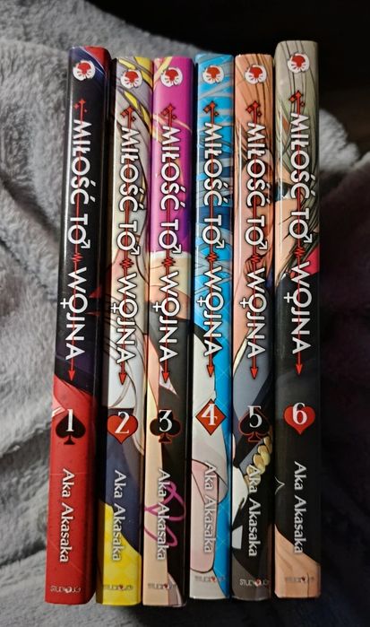 manga- Miłość to wojna 1-6 tom