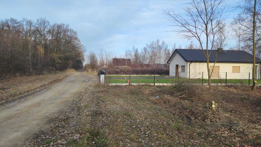 Działka budowlana Gniewomirowice, koło Legnicy