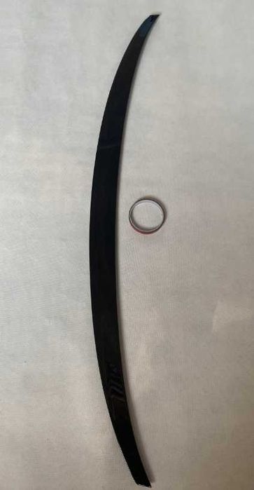 Spoiler Lotka Dokładka AUDI A3 S3 RS3 8Y CZARNY POŁYSK