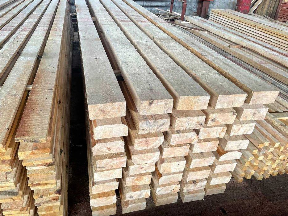 Брус, 50х100х4500 мм сосна