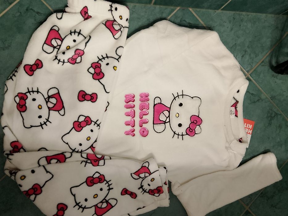 Piżama damska,Ciepła,gruba piżama,Hello Kitty,Kuromi,Melody,Disney