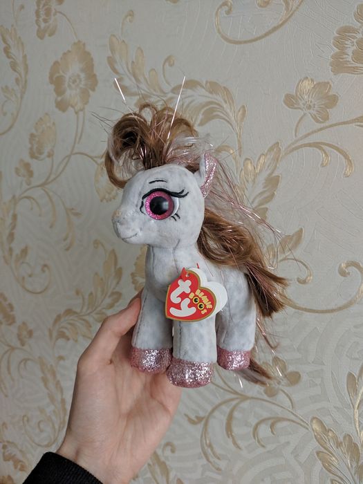 М'яка іграшка TY Плямиста поні Cinnamon