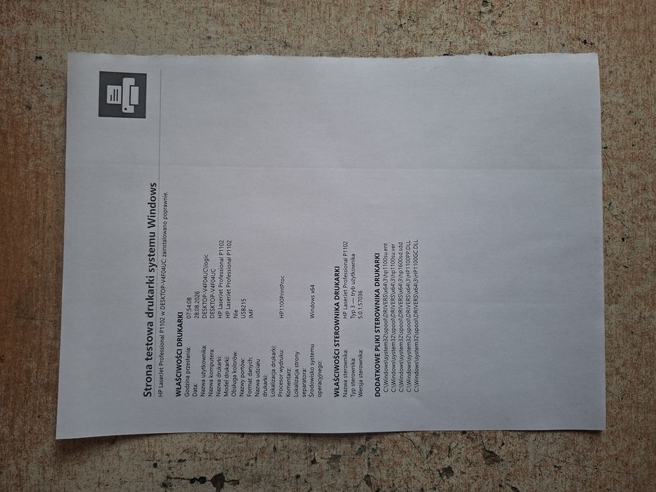 Drukarka Hp Laserjet P1102