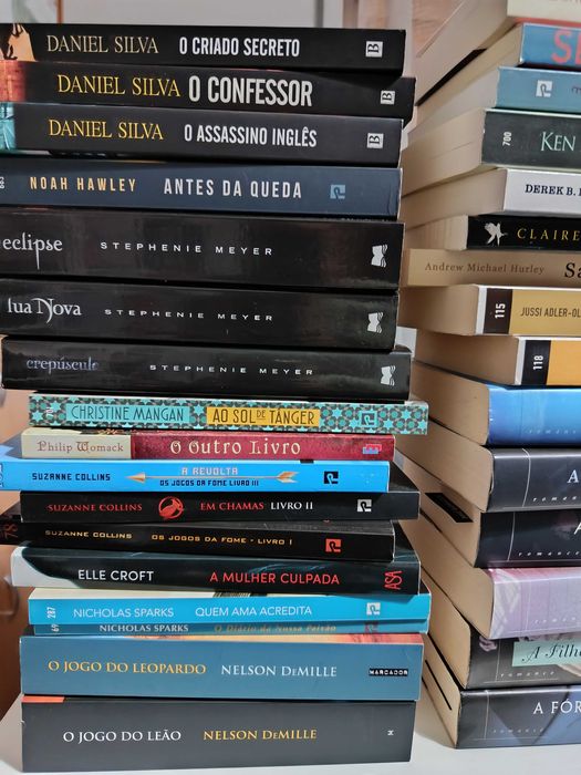 Vendo livros em bom estado - autores e títulos diversos