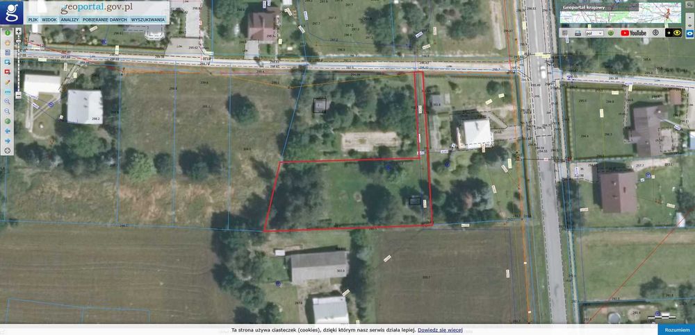 Klimatyczna działka budowlana 15 arów w Kobylance