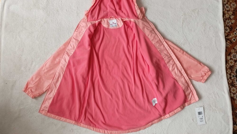 Nowa przejściowa kurtka płaszcz dla dziewczynki 5.10.15 rozmiar 158