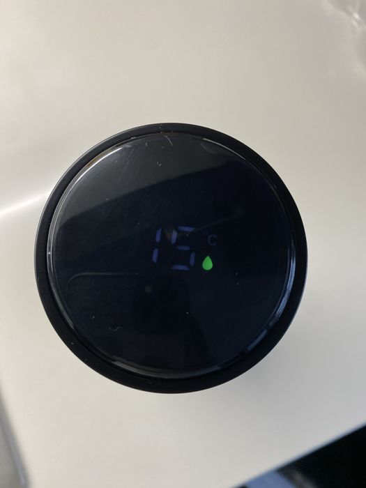 Garrafa térmica preta