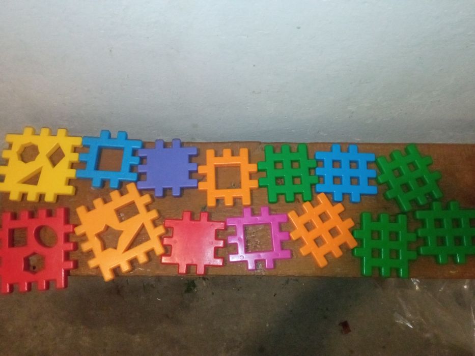 klocki konstrukcyjne wafle