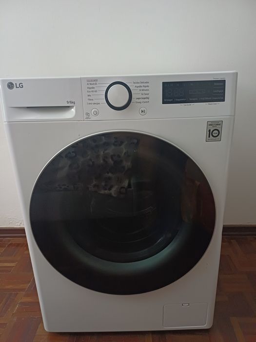 Maquina de lavar e secar LG