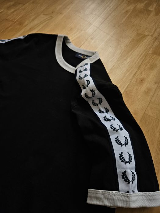 Fred Perry Czarna Koszulka