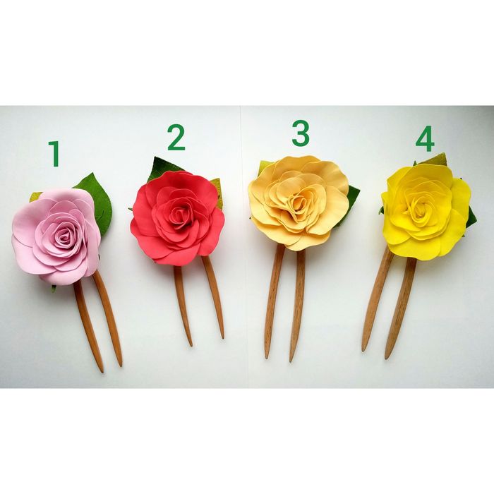 Заколка для волосся, шпилька дерев'яна