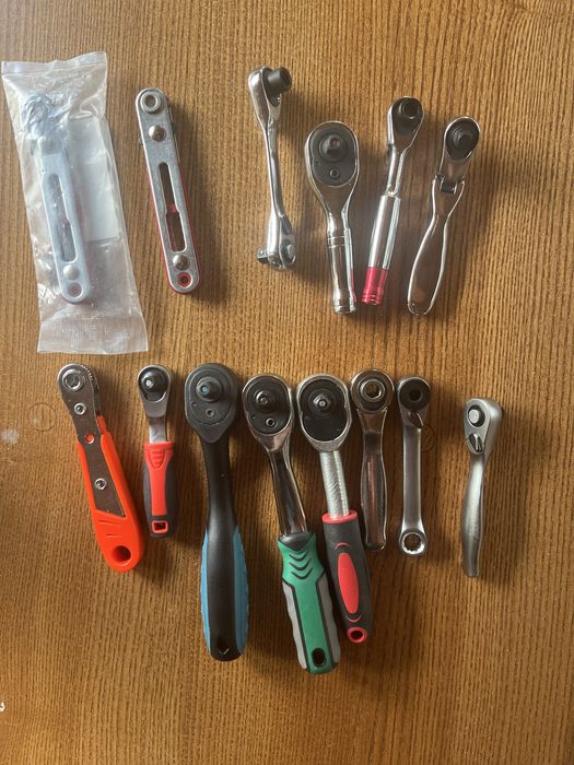 Трещотка міні 1/4 внешний четырехграник или бита 1/4