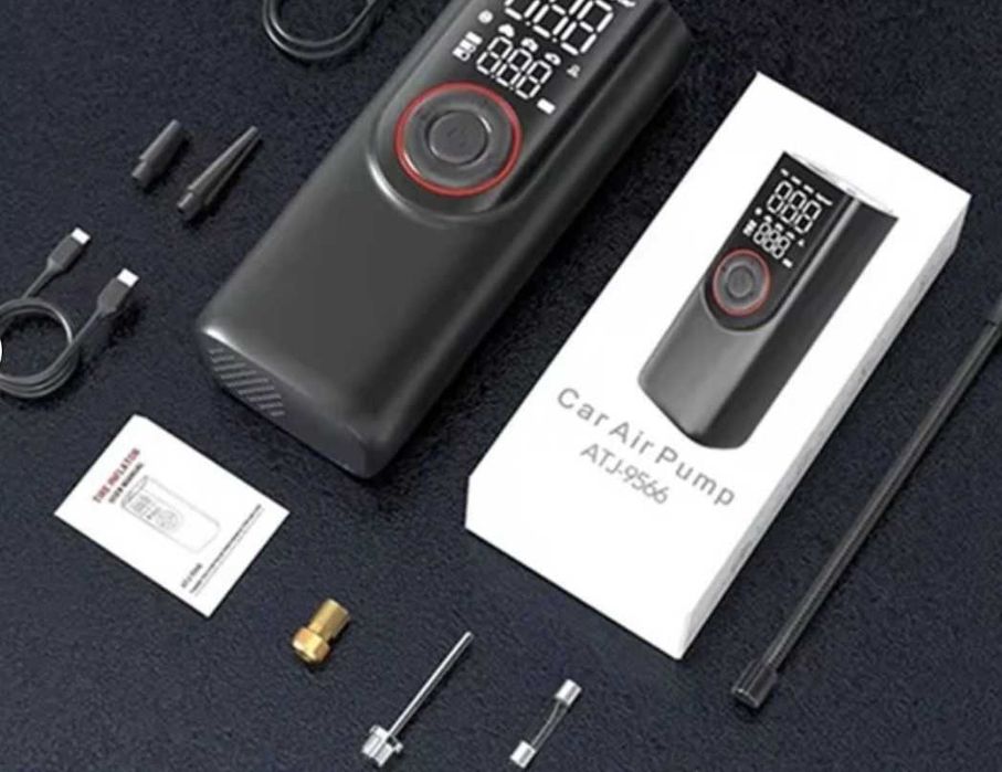 Авто насос компресор манометр автомобільний портативний новый АКЦІЯ‼️