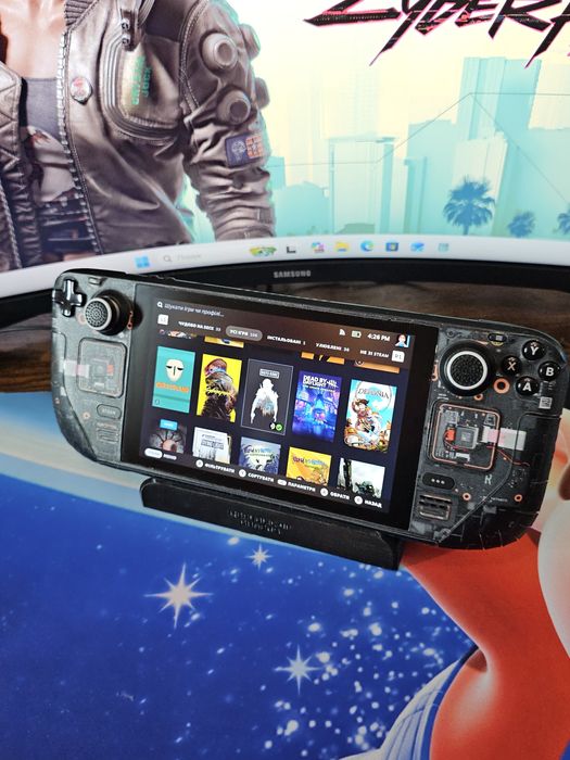 Портативна ігрова консоль Steam Deck 512GB + багато ігор