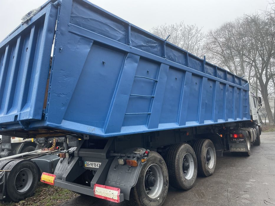 Напівпричіп самоскид маз рисорний