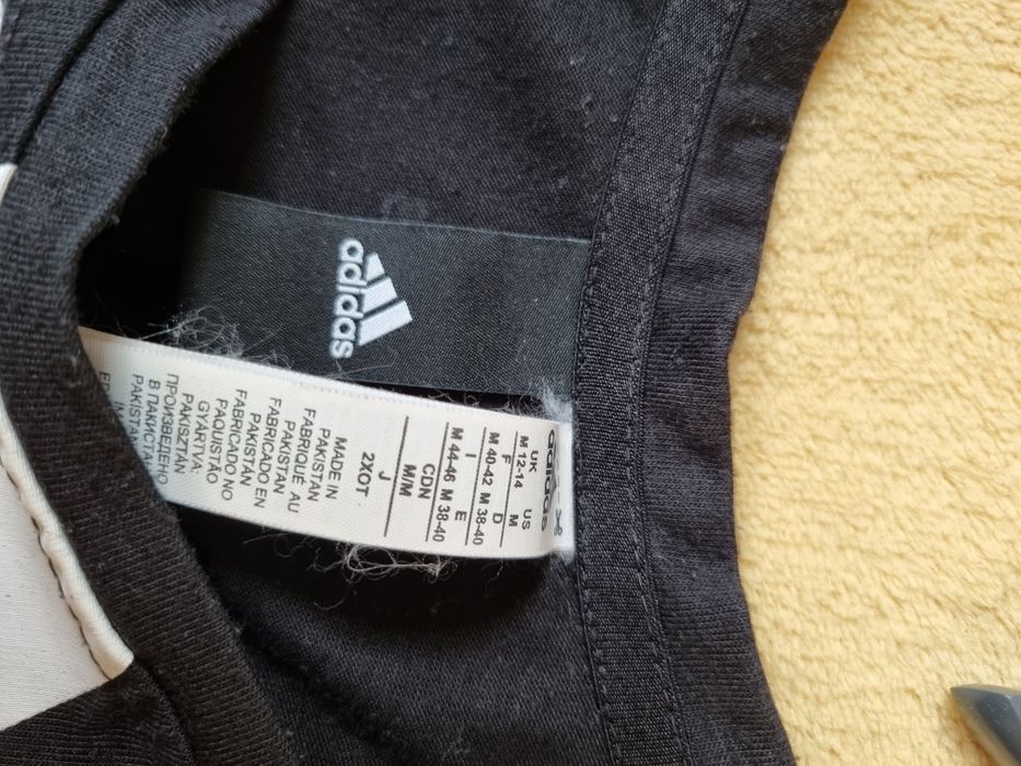 Koszulka damska Adidas czarna