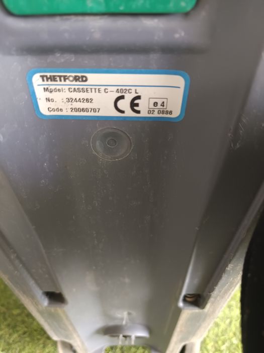 Kaseta do toalety kempingowej