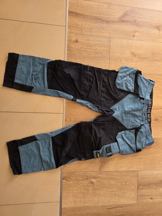 Spodnie robocze snickers 56 kieszenie workowe