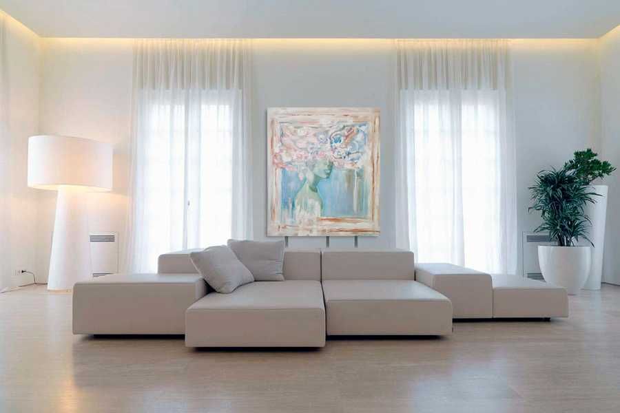 Картина Vanilla в пастельних тонах