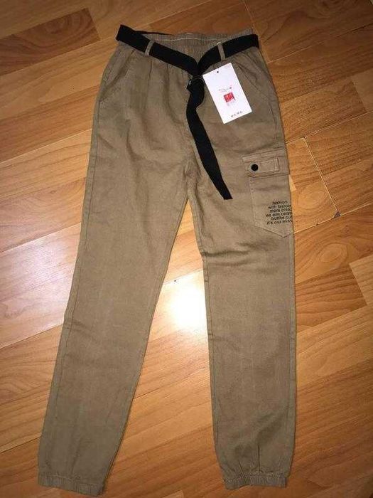 Коричневі жіночі штани