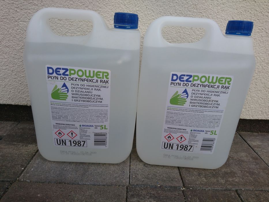 Dezpower preparat do dezynfekcji rąk 5L czyszczenia