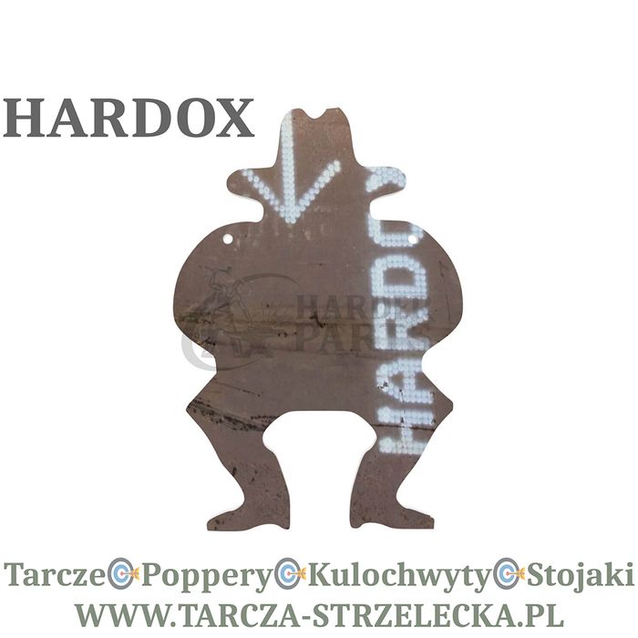 Tarcza strzelecka gong popper strzelecki Meksykanin 634 mm HARDOX 550