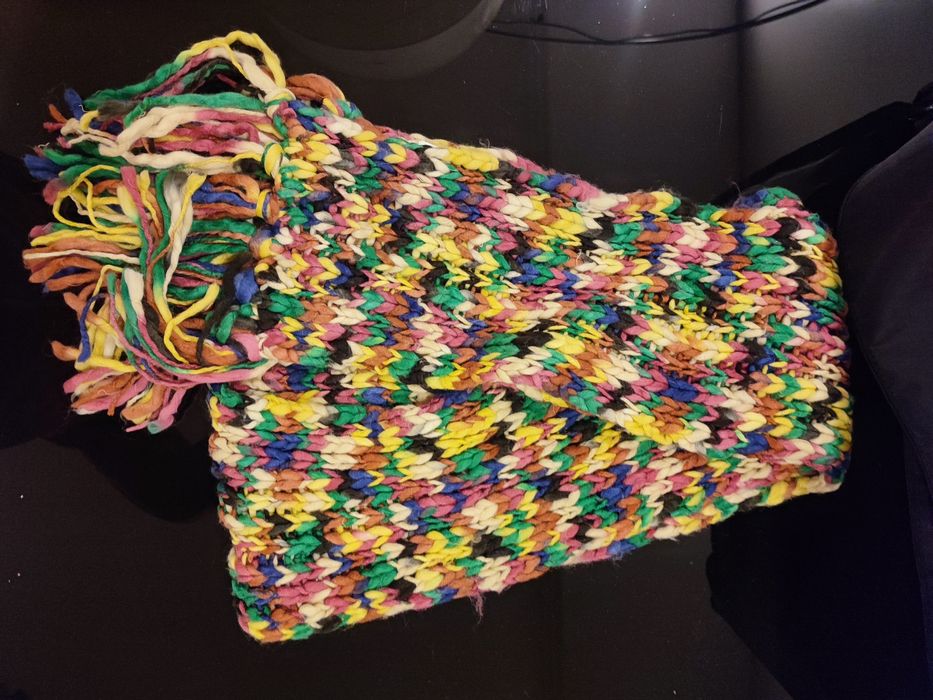 Cachecol de rapariga colorido