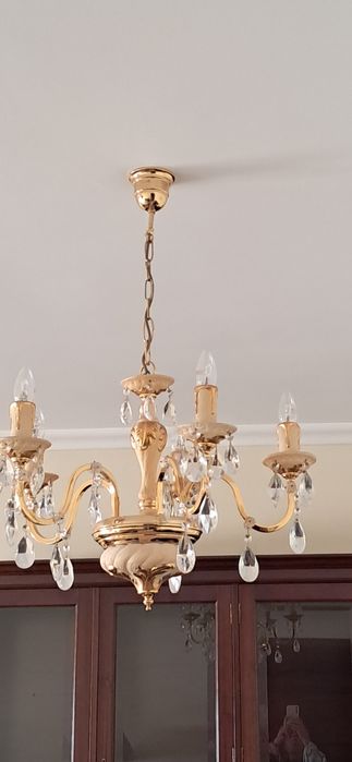 Candeeiros em Cristal e Alabastro
