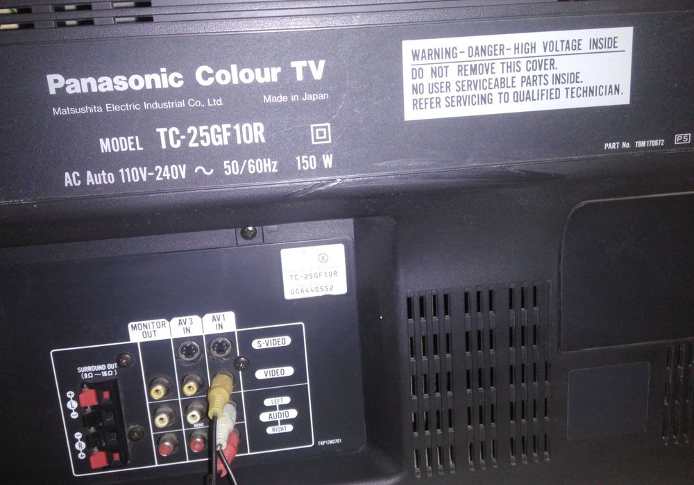 Телевізор Panasonic TC-25GF10R, приставка Homecast eM2150CO