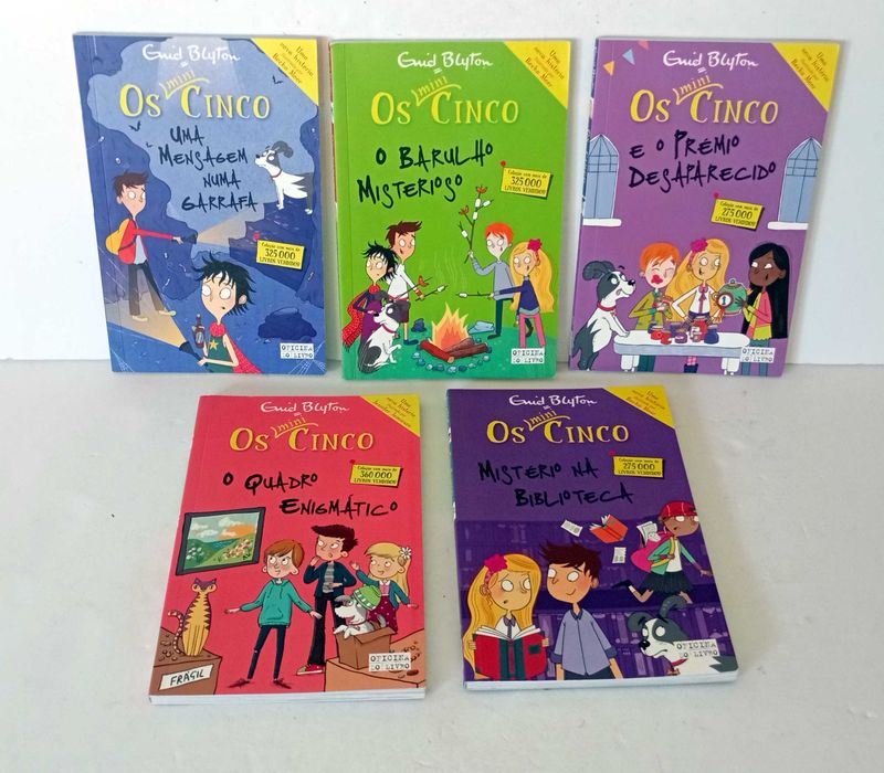Livros da Coleção Mini Cinco-reservados
