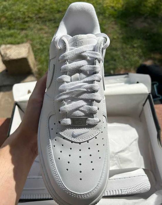 Nike Air Force 1 Low Supreme White R.45