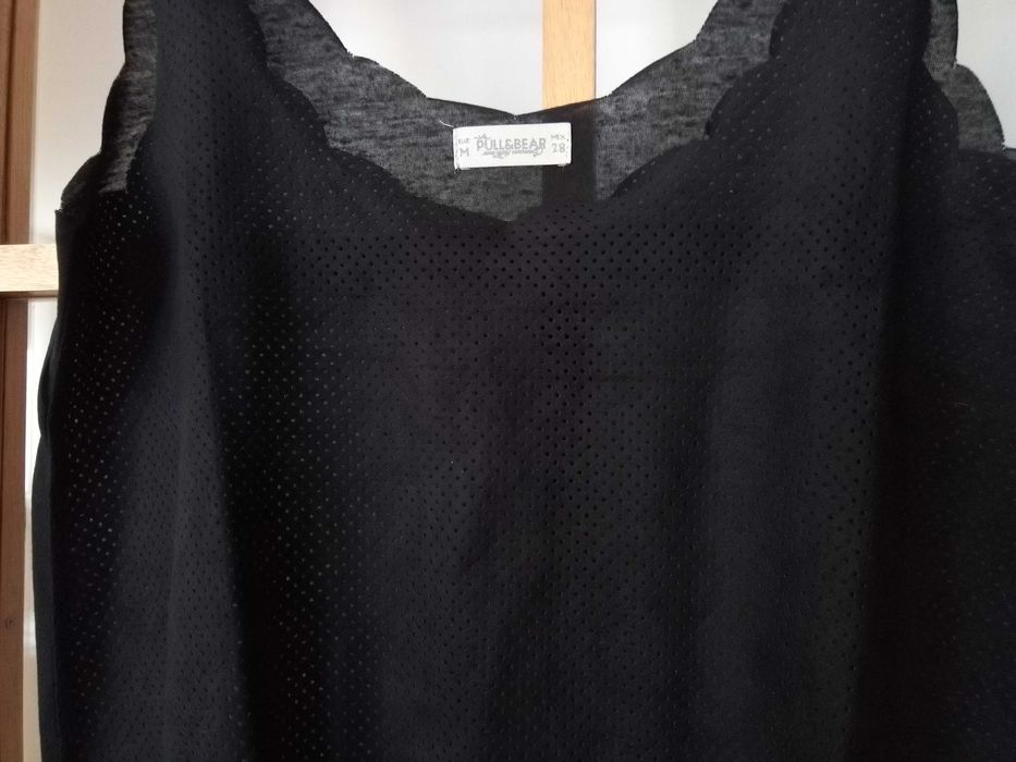 top de alças perfurado da Pull&Bear - Novo