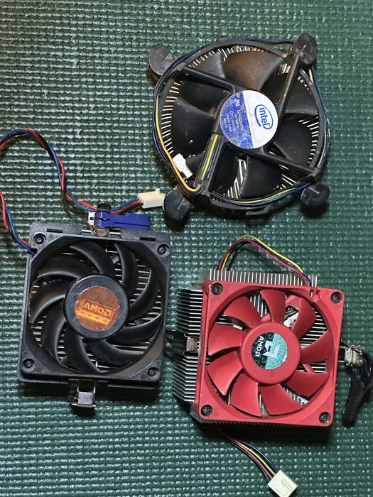 Боксовые кулера intel и amd.