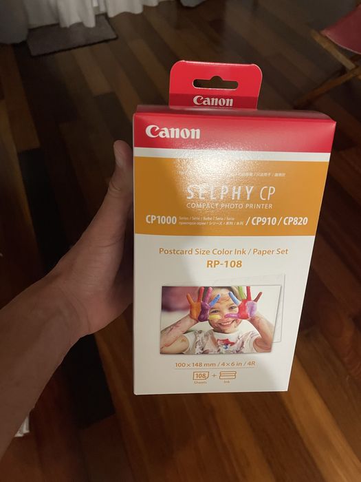 Recarga Canon Selphy CP (108 impressoes) *desconto por quantidade*