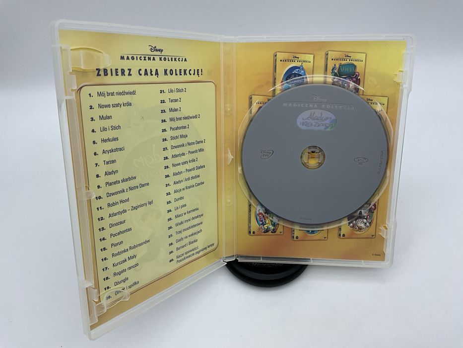 Aladyn i król złodziei DVD, Aladdin, Disney, Magiczna Kolekcja, OPIS