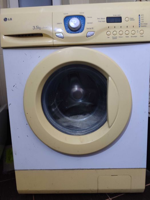 Пральна машина LG 3.5кг,старого зразку і на 5кг прямим приводом